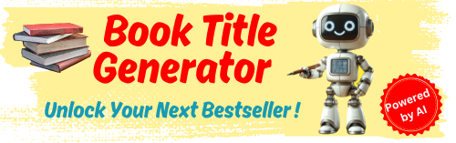 Use our Book Title Generator and the awesome power of AI to find the perfect title for you book, paper, manuscript, or writing project.