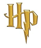 A great example of this is the logo used for the Harry Potter series by J.K. Rowling.